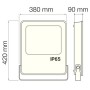 XXLED LED-Projektor LEOPAR-300 300W Schwarz 6400K IP65 - Detailansicht