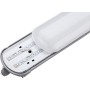 XXLED LED-Chip Feuchtraum-Wannenleuchte MEDUSA-18 18W 60cm 6400K IP65 - technische Ansicht