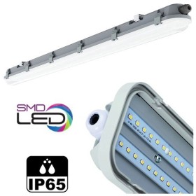 XXLED LED-Chip Feuchtraum-Wannenleuchte MEDUSA-58 58W 150cm 6400K IP65