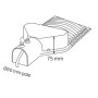 XXLED LED-Strassenlaterne ORLANDO-150 150W 6400K Schwarz - Produktansicht