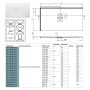 Villeroy & Boch Squaro Infinity Duschwanne 110 x 90 cm für Eck-Einbau links - Produktansicht
