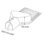 XXLED LED-Strassenlaterne ORLANDO-50 50W 6400K Schwarz - Produktansicht
