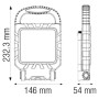 XXLED Tragbarer LED-Projektor, faltbar, PROPORT-45, 45 W, 6400 K - Produktansicht