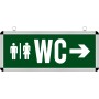 XXLED Led WC-Leuchte ROBSON 3W WC Rechts-Links
