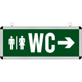 XXLED Led WC-Leuchte ROBSON 3W WC Rechts-Links