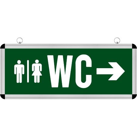 XXLED Led WC-Leuchte ROBSON 3W WC Rechts-Links