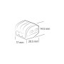 XXLED 100x Stk. Anschlussstecker 3-polig CONNECTOR-3 - Detailansicht