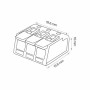XXLED 100x Stk. Klemmenblock Stecker 3-polig SLIM CONNECTOR-3 - Detailansicht