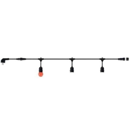 XXLED LED-Lichterkette CARNAVAL-1 10MT Schwarz E27 0,75mm2