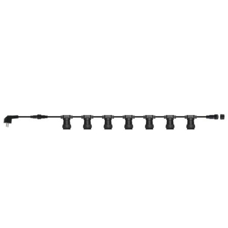 XXLED Guirlande lumineuse LED CARNAVAL-F10 10MT Noir E27 0,94mm2