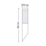 XXLED Faretti da giardino DAPHNE-1 E27 60W - vista dettagliata