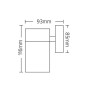 XXLED Lampada da parete da giardino MANOLIA-1 GU10 35W - vista dettagliata