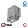 XXLED Lampada da parete da giardino GardenIA-1 GU10 35W cromato