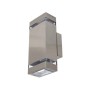 XXLED Applique da giardino GardenIA-2 2xGU10 cromata senza applique murale