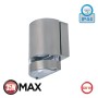 XXLED Lampada da parete da giardino GardenIA-3 GU10 35W cromo