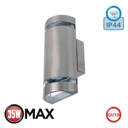 XXLED Applique de jardin GardenIA-4 GU10 2X35W chrom