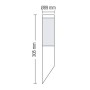 XXLED Lampada da giardino e parco POPLAR-1 E27 60W Tipo 1 - vista dettagliata