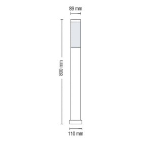 Garten- und Park-Stehleuchte POPLAR-5 E27 60W Typ 5