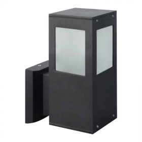 XXLED Faretto da giardino POPLAR/SQ-2 E27 60W Tipo 2 Nero