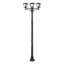 XXLED Lampada da giardino NAR-7 E27 max. 3x60W Nero