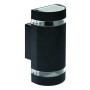 XXLED Lampada da parete da giardino REGNUM-4 2xGU10 senza lampadina Nero