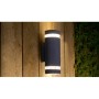XXLED Lampada da parete da giardino REGNUM-4 2xGU10 senza lampadina Nero - vista dettagliata