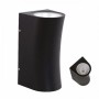 XXLED Lampada da parete da giardino a LED SERVO 12W, 4200K, Nero