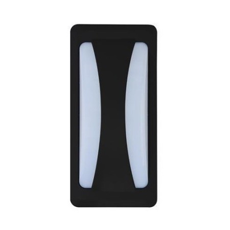 XXLED LED Garten Wandleuchte SESAM 12W 4200K, Schwarz