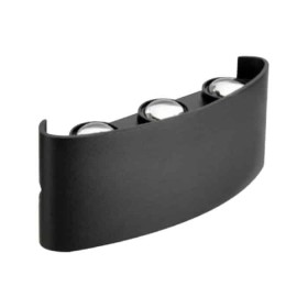 XXLED LED Garten Wandleuchte PROTON-6 6W 4200K Schwarz