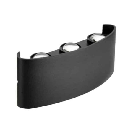 XXLED LED Garten Wandleuchte PROTON-6 6W 4200K Schwarz