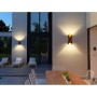 XXLED LED Garten Wandleuchte MARVEL-10 10W 4200K Schwarz - technische Ansicht