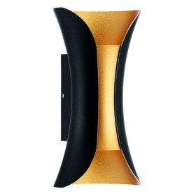 XXLED LED Garten Wandleuchte MARVEL-10 10W 4200K Schwarz Golden