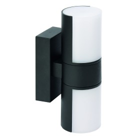 XXLED Led Garten Wandleuchte IMPERIAL-2 2x7W Schwenkbar Schwarz