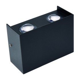 XXLED LED Garten Wandleuchte PROTON/S-4 4W 4200K Schwarz