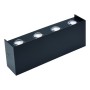 XXLED Led Garten Wandleuchte PROTON/S-8 8W 4200K Schwarz