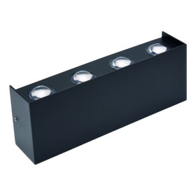 XXLED Led Garten Wandleuchte PROTON/S-8 8W 4200K Schwarz