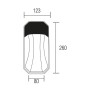 XXLED Led Garten Wandleuchte CRUZ 24W 4200K weiss - Detailansicht