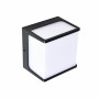 XXLED Lampada da parete giardino a LED CUBE 8W 4200K nero
