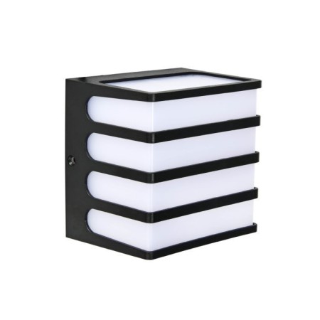 XXLED Led Garten Wandleuchte CUBE-G 8W 4200K schwarz