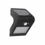 XXLED LED Solar Sicherheitslampe mit PIR-Sensor SIRIUS-1 1W, 4000K, Schwarz