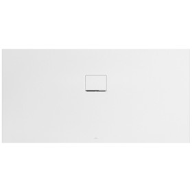 Piatto doccia Villeroy & Boch Squaro Infinity 180 x 90 cm, lato lungo tagliato