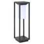 XXLED Lampada da parete solare da giardino a LED con sensore a microonde SOLARIS-1 2W, 4000K, Nero