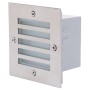 XXLED Lampada a incasso a pavimento LED AGATE 1,6W 105x105 mm 6400K - vista dettagliata