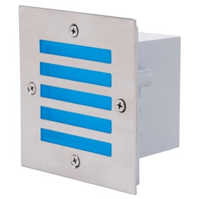 XXLED Led Bodeneinbauleuchte AGATE 1,6W 105x105 mm Blau