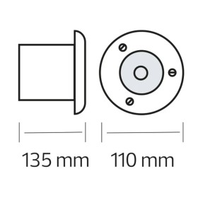 Bodeneinbauleuchte AWAX GU10 220-240V