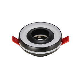 XXLED Downlight-Armatur AZER-1 GU10 Max. 10W Rund Schwarz