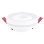 XXLED Downlight-Armatur AZER-1 GU10 Max. 10W Rund Weiss