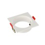 XXLED Downlight-Armatur für Modul-9 und Modul-G, RECESSED-SQ1 GU10 Max. 10W Quadratisch Weiss
