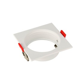 XXLED Downlight-Armatur für Modul-9 und Modul-G, RECESSED-SQ1 GU10 Max. 10W Quadratisch Weiss