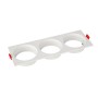 XXLED Downlight-Armatur für Modul-9 und Modul-G, RECESSED-SQ3 GU10 Max. 10W Quadratisch Weiss